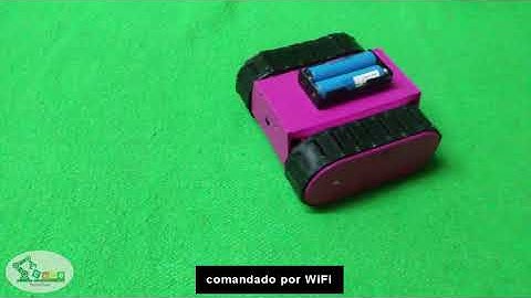 Robot Tanque Oruga Wifi Con Cámara