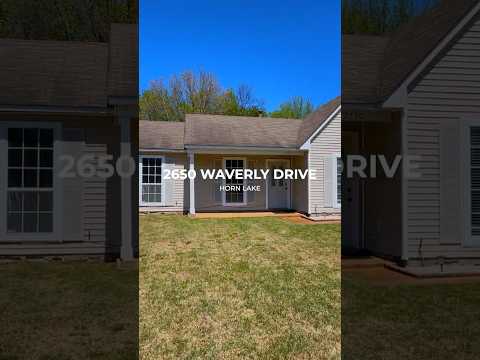 2650 Waverly Drive, Horn Lake, MS home video tour