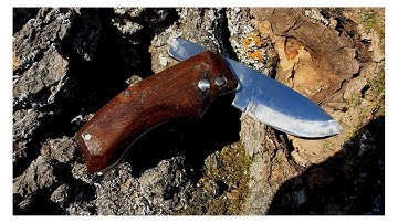 How to Make a Friction Folder Knife DIY.