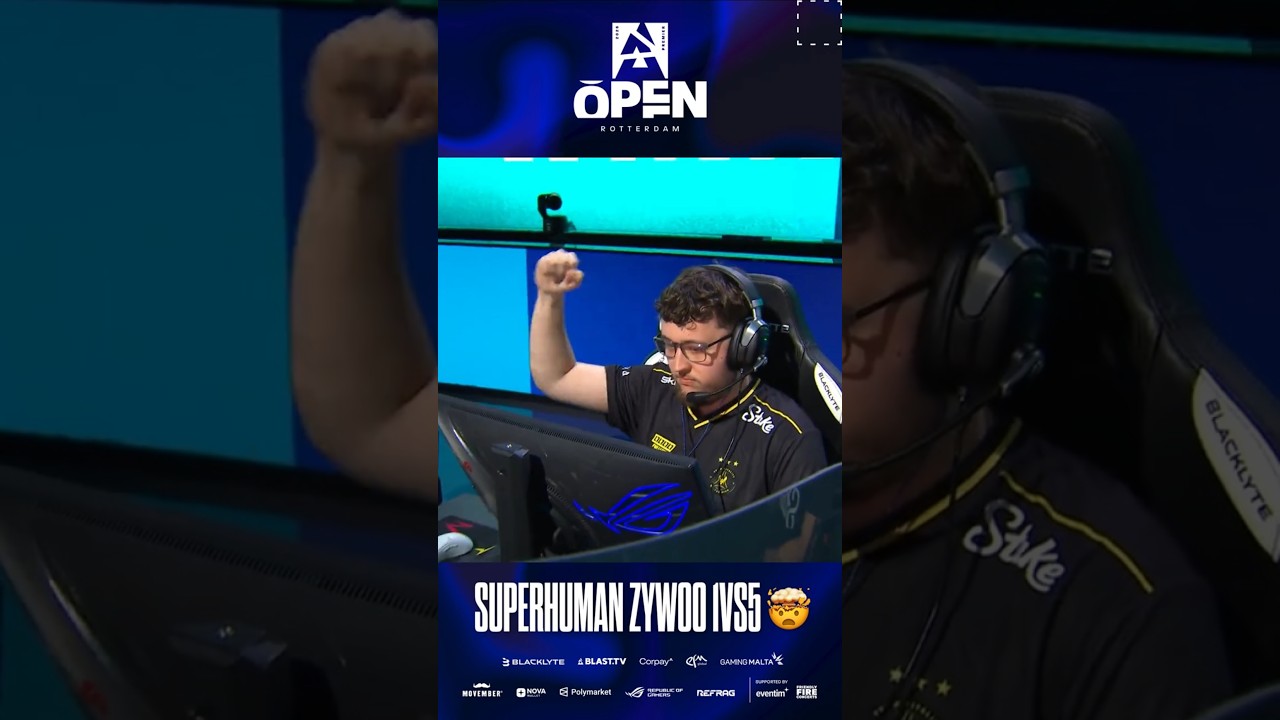 SUPERHUMAN @ZywOo 1VS5 🤯🤯🤯🤯🤯
