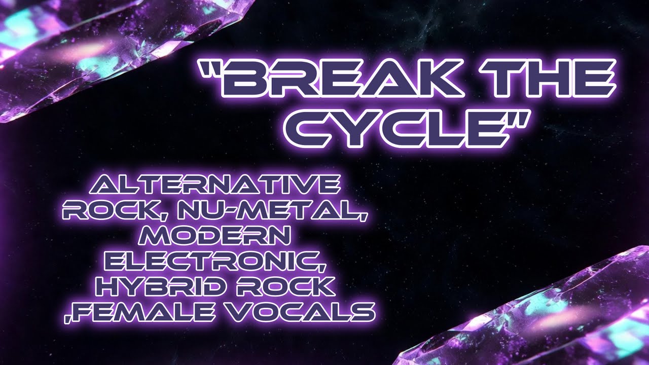 “Break the Cycle”  alternative rock, nu-metal, modern electronic, Hybrid Rock ,female vocals