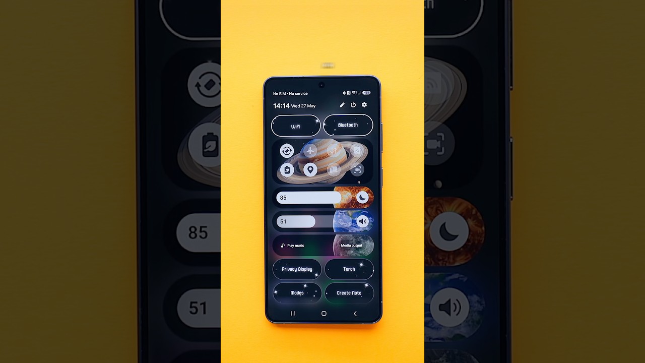 Thumbnail for Samsung Quick Settings - Customisation