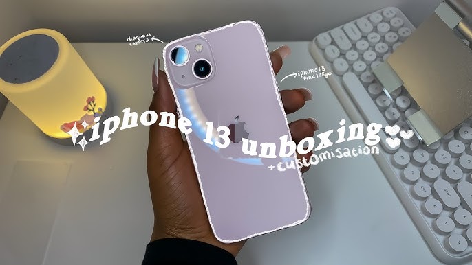 Unboxing iPhone 13 Pink 🍎 + Cute Accessories 🌷