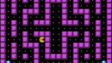 PAC AUWAY PAC AWAY ONLINE PACMAN PAC MAN CLONE ELEMENTS FROM CLASSIC GAME COM