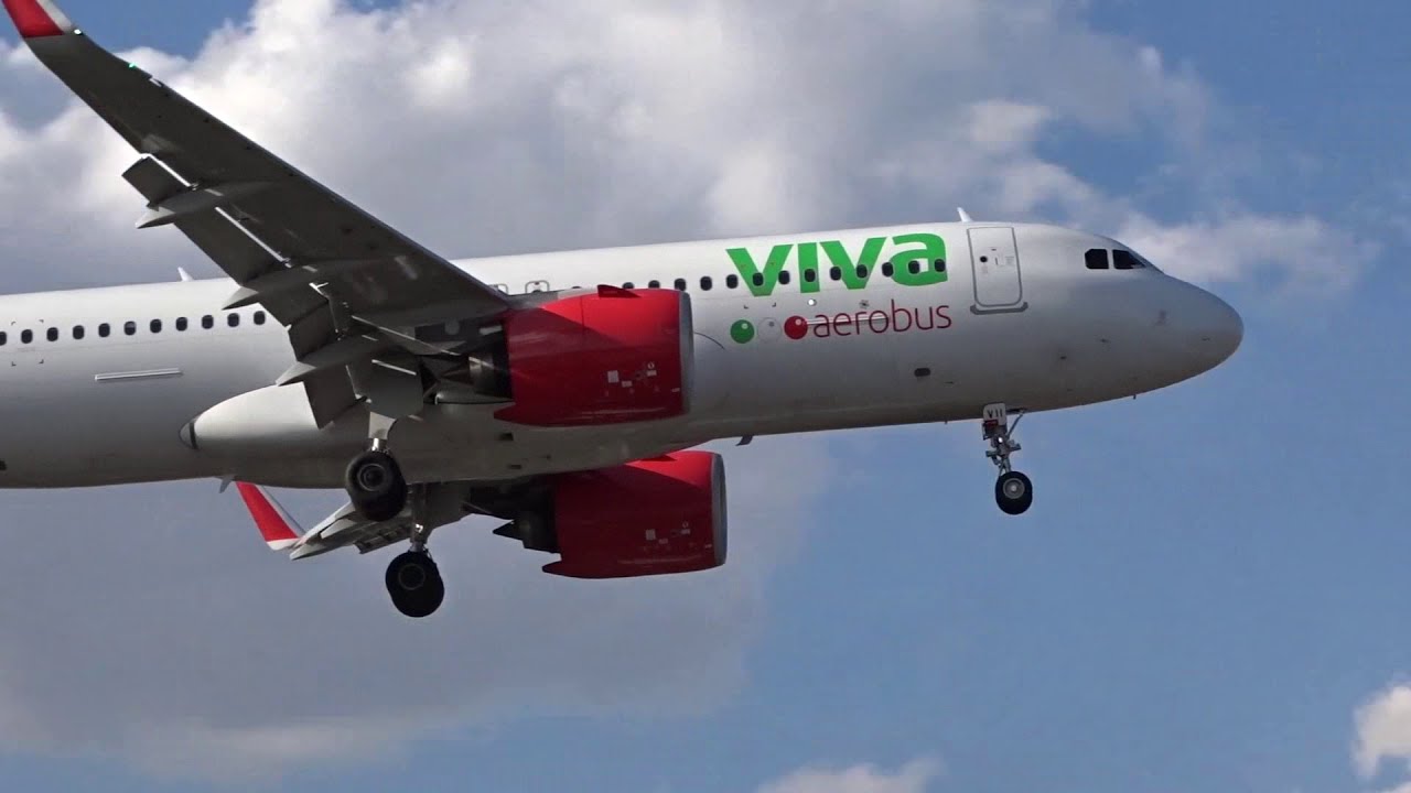 Aterrizajes y despegues en CDMX, diciembre 2018 HD