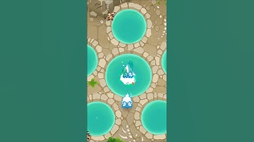 Ice Monkey On Water! #btd6 #bloons #new #buff