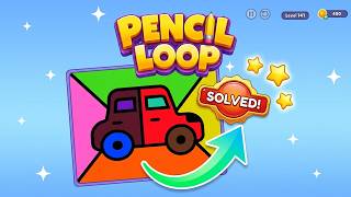 Pencil Loop Level 141 Walkthrough - How to Solve! (Step-by-Step Guide) ✏️🧩