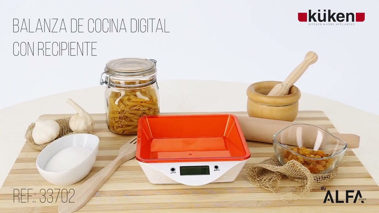 Báscula Digital De Cocina 5 Kg Alfa