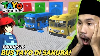 TAYO BUS KECIL RAMAH! Proops ID Bus Tayo di Sakura School Simulator screenshot 5