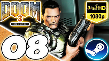 Doom 3: BFG Edition (Nightmare, All PDAs, Lockers, and Video Discs) Part 8 - Alpha Labs Sector 4