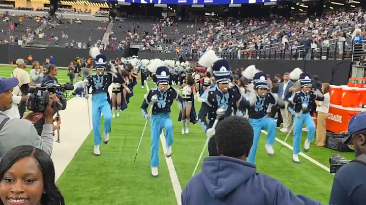 🚨 Jackson State's Sonic Boom of the South Marches Into Allegiant Stadium | Las Vegas HBCU Classic