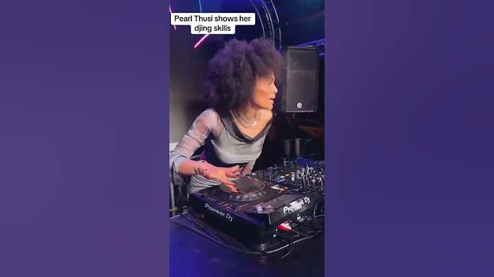 Pearl Thusi show off her DJ Skills #amapiano #pearlthusi #amapianodance #shorts