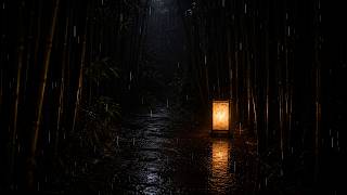 Fall Asleep in a Rainy Bamboo Grove • 4-7-8 Breathing Lantern • Stop Overthinking | 8 Hours screenshot 4