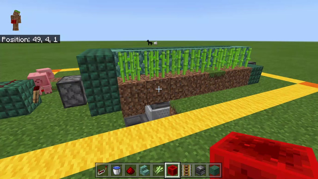 Sugar Cane Farm Minecraft Bedrock YouTube