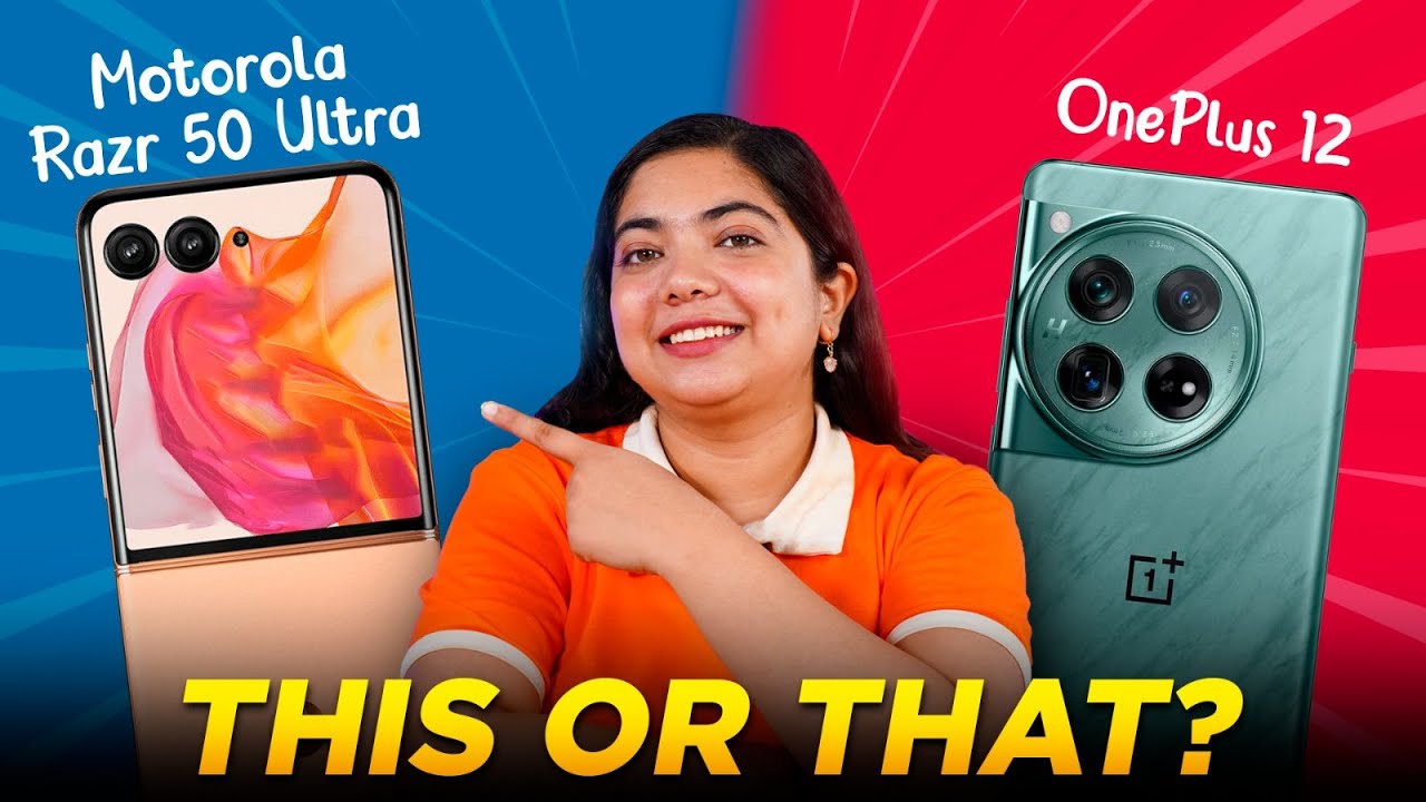 Motorola Razr+ Vs OnePlus 12: Ultimate Foldable Face-Off