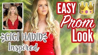 Formal/Prom Makeup, Hair & Outfit! Gigi Hadid Inspired! *GIVEAWAY*