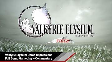 Valkyrie Elysium Demo Impressions - Full Demo Gameplay with Commentary (PS5)
