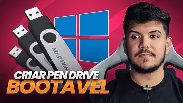 Pen Drive BOOTÁVEL WINDOWS 10, sem USO de PROGRAMAS (ATUALIZADO 2023)