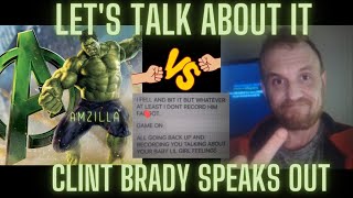Clint Brady speaks out about his experience with YT Creator Amzi Beloved and their interactions Content