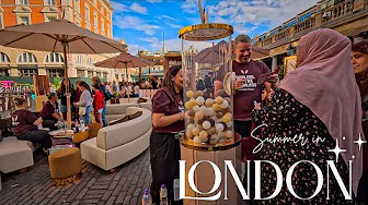 🏛️✨ London Summer Walk: West End to Smithfield | Theatres, Alleys & St. Paul’s | 4K HDR Walking Tour