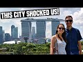 SINGAPORE FIRST IMPRESSIONS Marina Bay & Supertrees PLUS Trying First Hawker Food | Singapore Travel