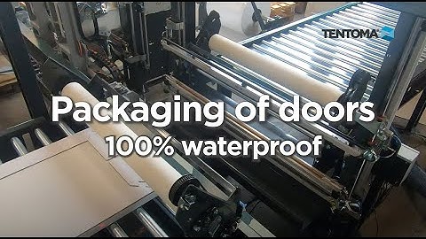 Door packaging - 100% waterproof