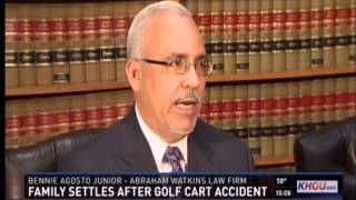 Family Settles After Golf Cart Accident (KHOU 11)