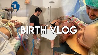 BIRTH VLOG | LABOUR AND DELIVERY OF OUR FIRST BABY *VERY RAW & REAL* by Tori Falzon 13,249 views 8 months ago 19 minutes