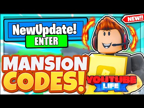 NEW UPDATE CODES [MANSION] ALL CODES!  Life! ROBLOX