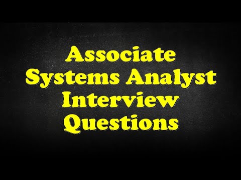 associate systems analyst interview questions youtube interview questions for system analyst