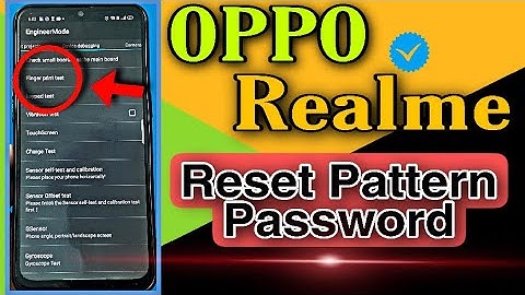 All OPPO Realme PATTERN LOCK REMOVE trick without Computer & Data lost in just 4 minutes.