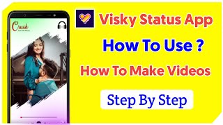 Visky App Kaise Use Kare | Visky Status Maker App Me Video Kaise Banaye | screenshot 1
