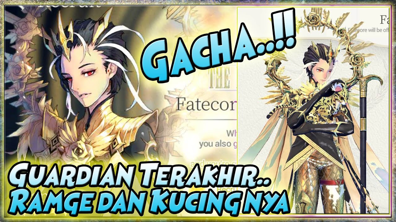 LINE GAMES The BEST!! FIXED Game Ter-HOKI gw.. GACHA "FATECORE" RAMGE 🔥 EXOS HEROES
