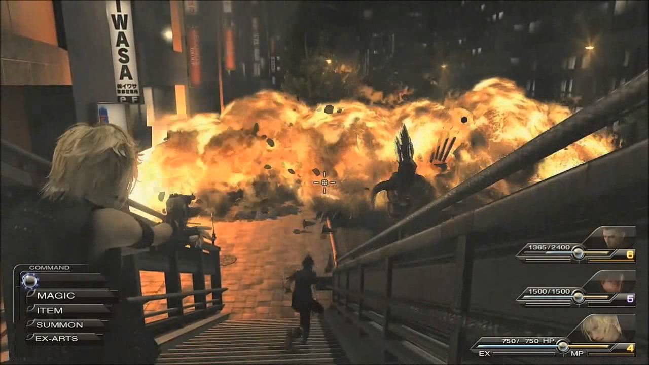 Final Fantasy Versus Xiii Xv Ps3 Ps4 In Game Graphics Comparison Youtube