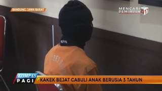 Kakek 71 Tahun Tega Cabuli Bocah 3 Tahun