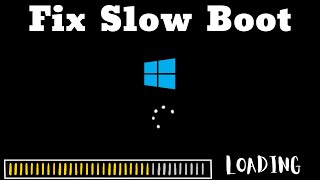 How to Fix Slow Boot/Startup on Windows 10 - Just 2 Steps Increase PC Performance 🔥