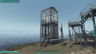 Glass Elevator - How to Build One with Contraptions Workshop - Fallout 4