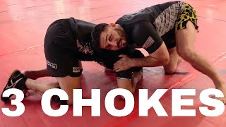 3 Essential Chokes From Front Headlock Every Grappler Needs | BJJ Tutorial with @LuchaJiuJitsu
