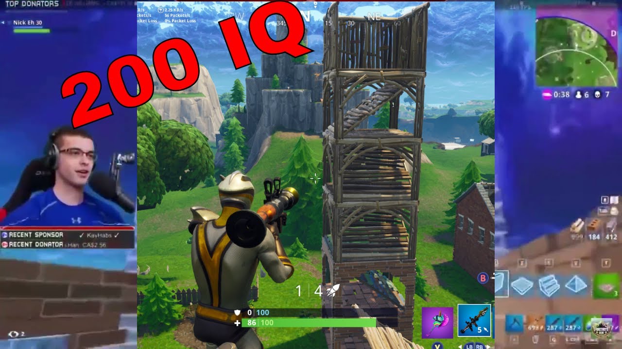 Nick Eh 30 GENIUS *NEW BUILDING META* | Never get shot down again!!! | FORTNITE BUILDING TIPS