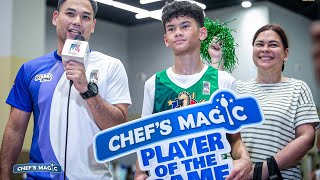 VP Sara Duterte’s son Mateo Carpio's game highlights as a player of the game.