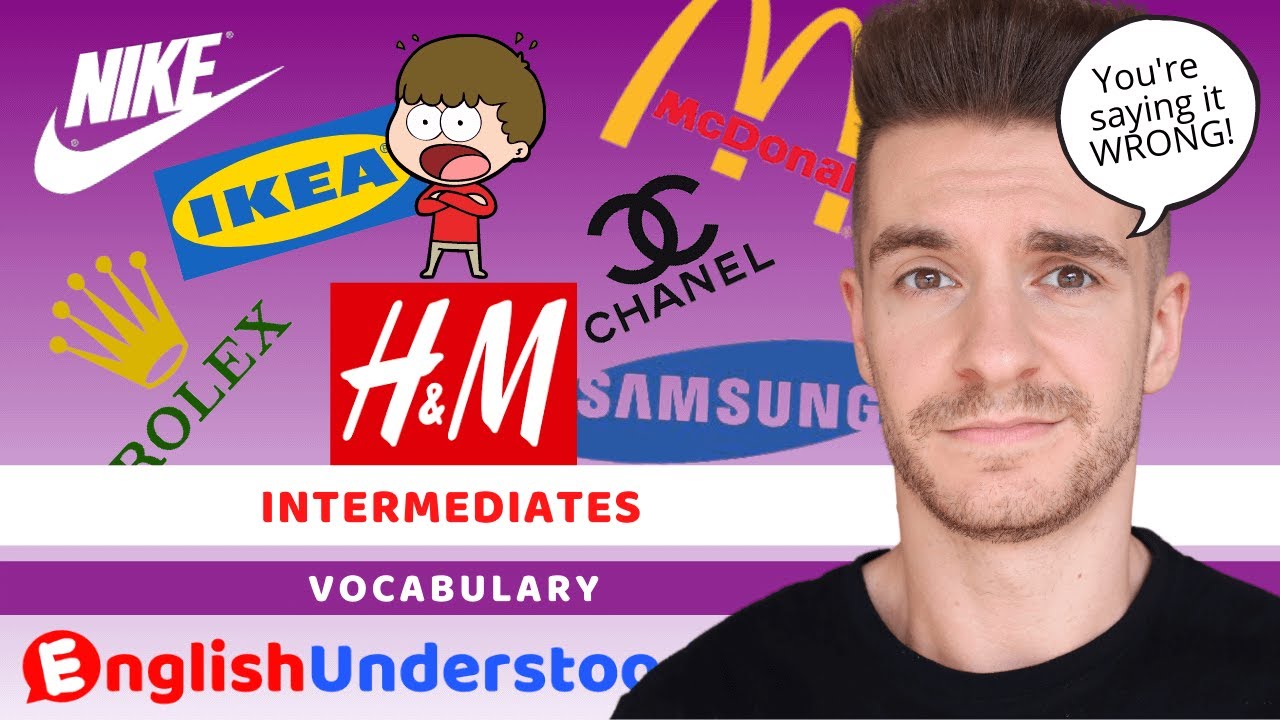 How To Pronounce 50 Brand Names CORRECTLY In English – English Understood
