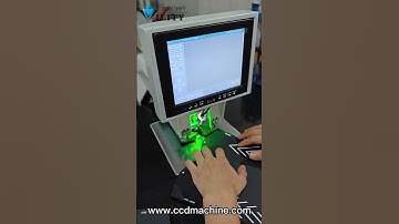 VT015 CCD Guide Hole Punching Machine for Leather #holepuncher #ccdmachine #holepunch