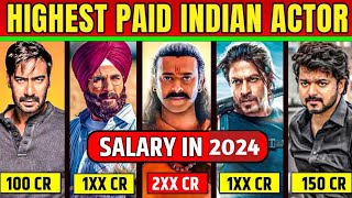 10 सबसे ज्यादा कमाई करने वाले बॉलीवुड कलाकार 2024 | Top 10 Highest Paid Indian Actors In 2024