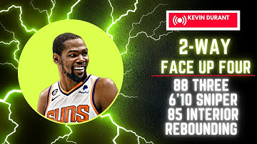 BEST KEVIN DURANT BUILD NBA 2K23 NEXT GEN (CRAZY 2 WAY FACE UP FOUR BUILD NBA 2K23 NEXT GEN)