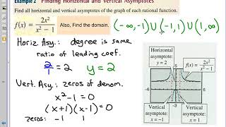 PreCalculus Notes 2 6 Rational Functions