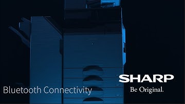 Bluetooth Connectivity - Future Workplace MFP from Sharp