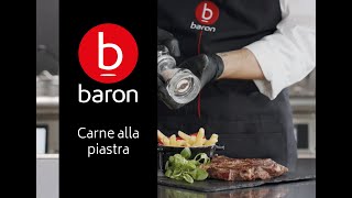 Carne alla piastra con Fry Top Supreme di Baron 