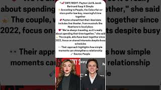 Peyton List &amp; Jacob Bertrand Keep It Simple #usa