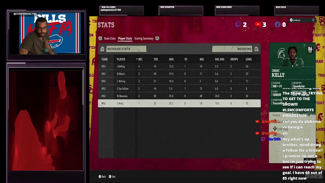 TRYING TO GET TO THE SHOW!!! #LSMCOMFORTS  #MADDEN26