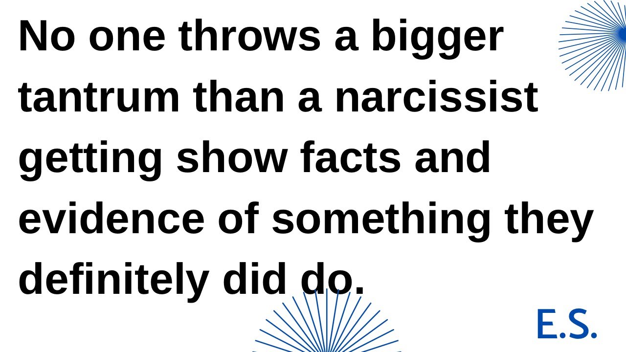 When You Call Out A Narcissist With Evidence | Narcissistic Behaviour ...